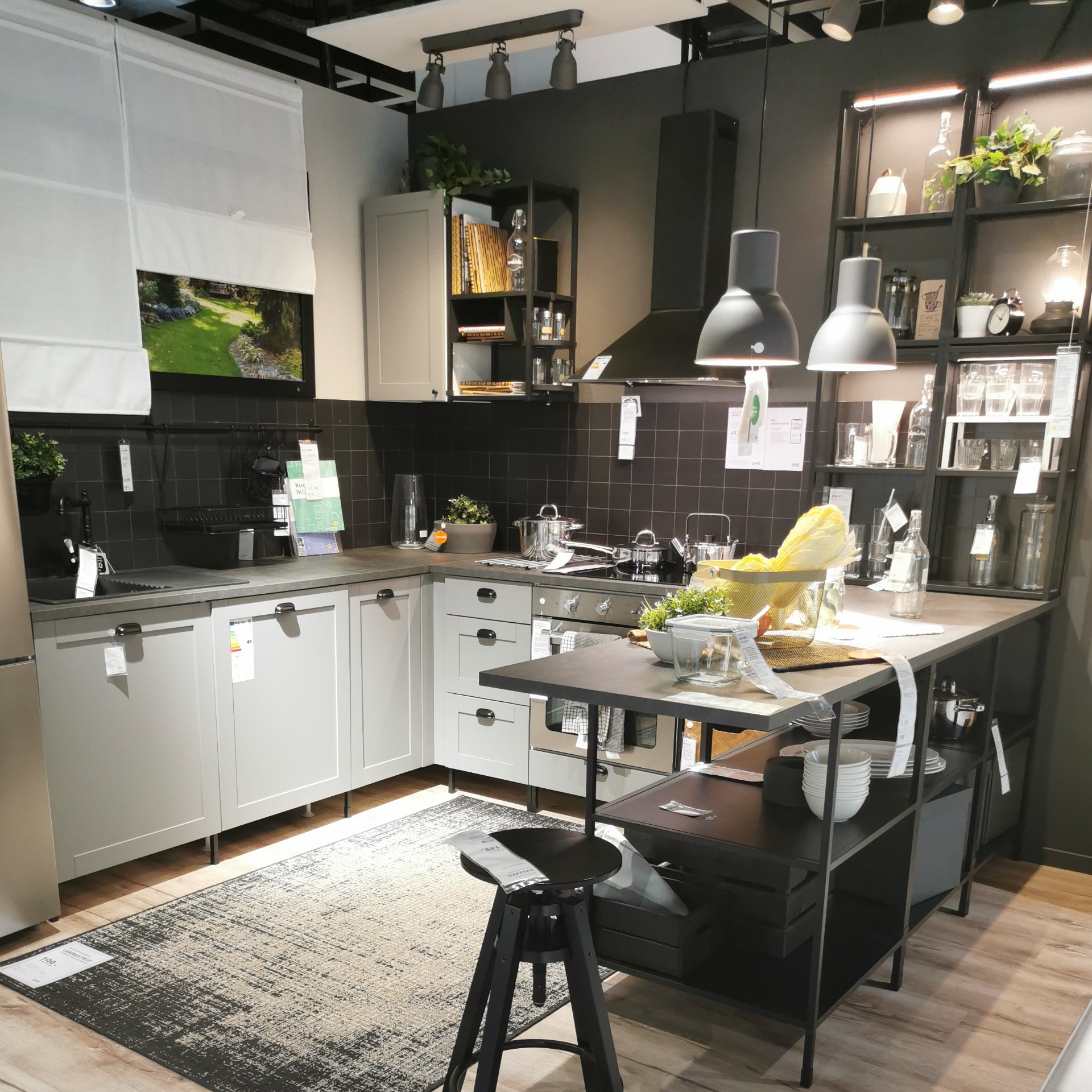 The Enhet Gray Kitchen A Perfect Combination of Style and